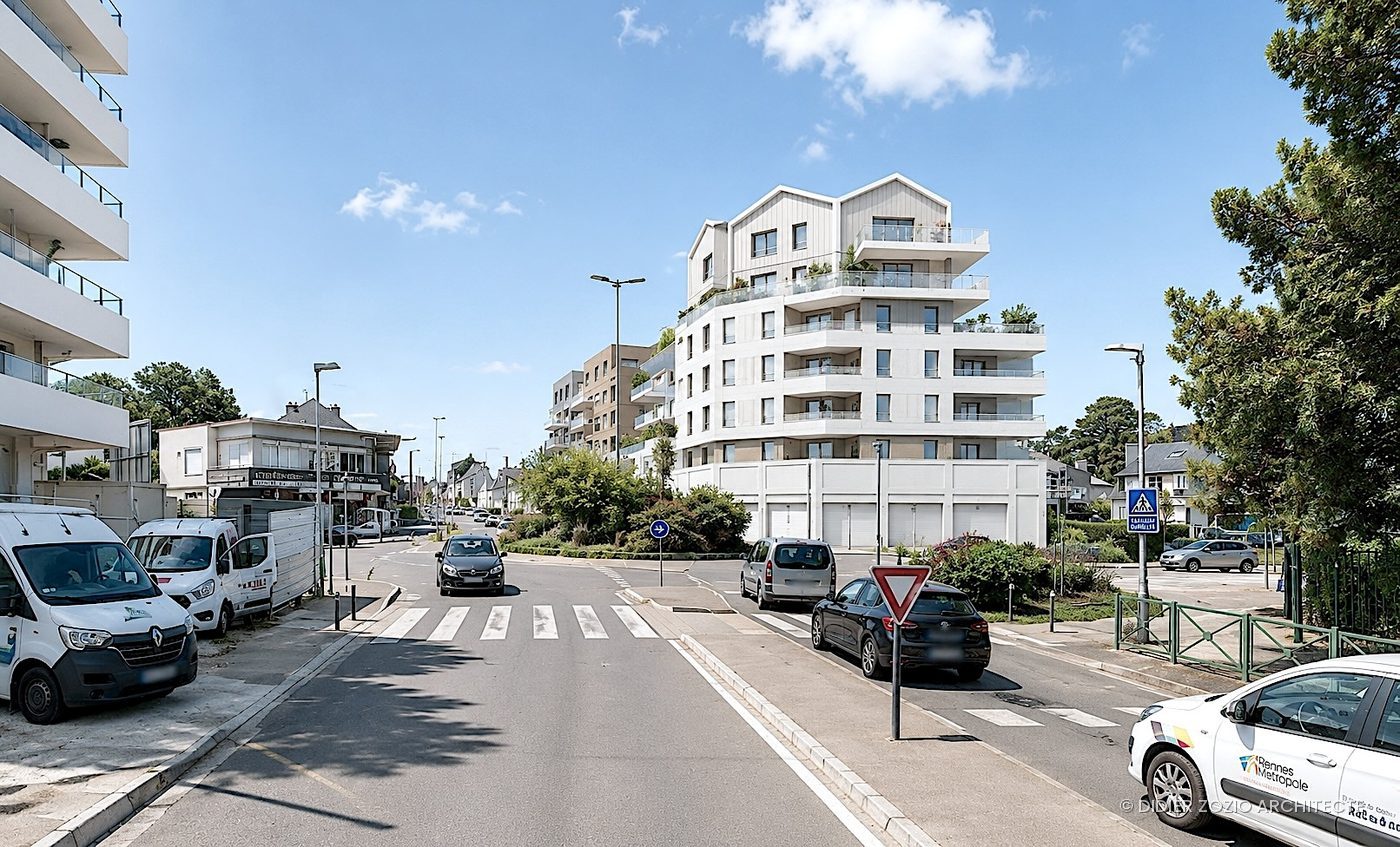 Coubertin - vue rue