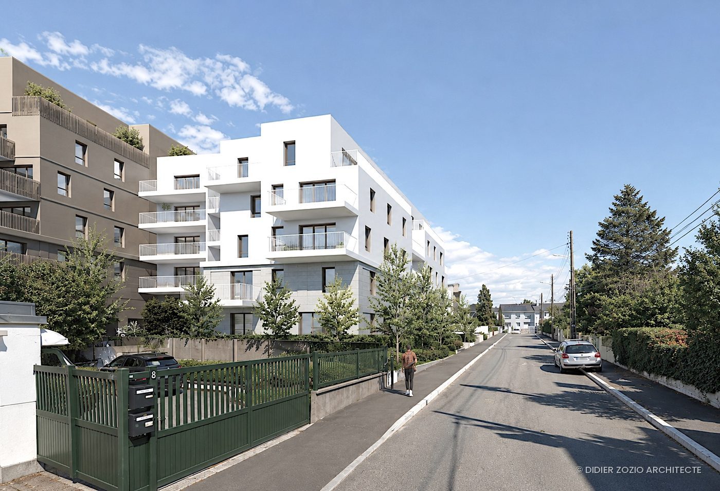 Coubertin - vue paisible