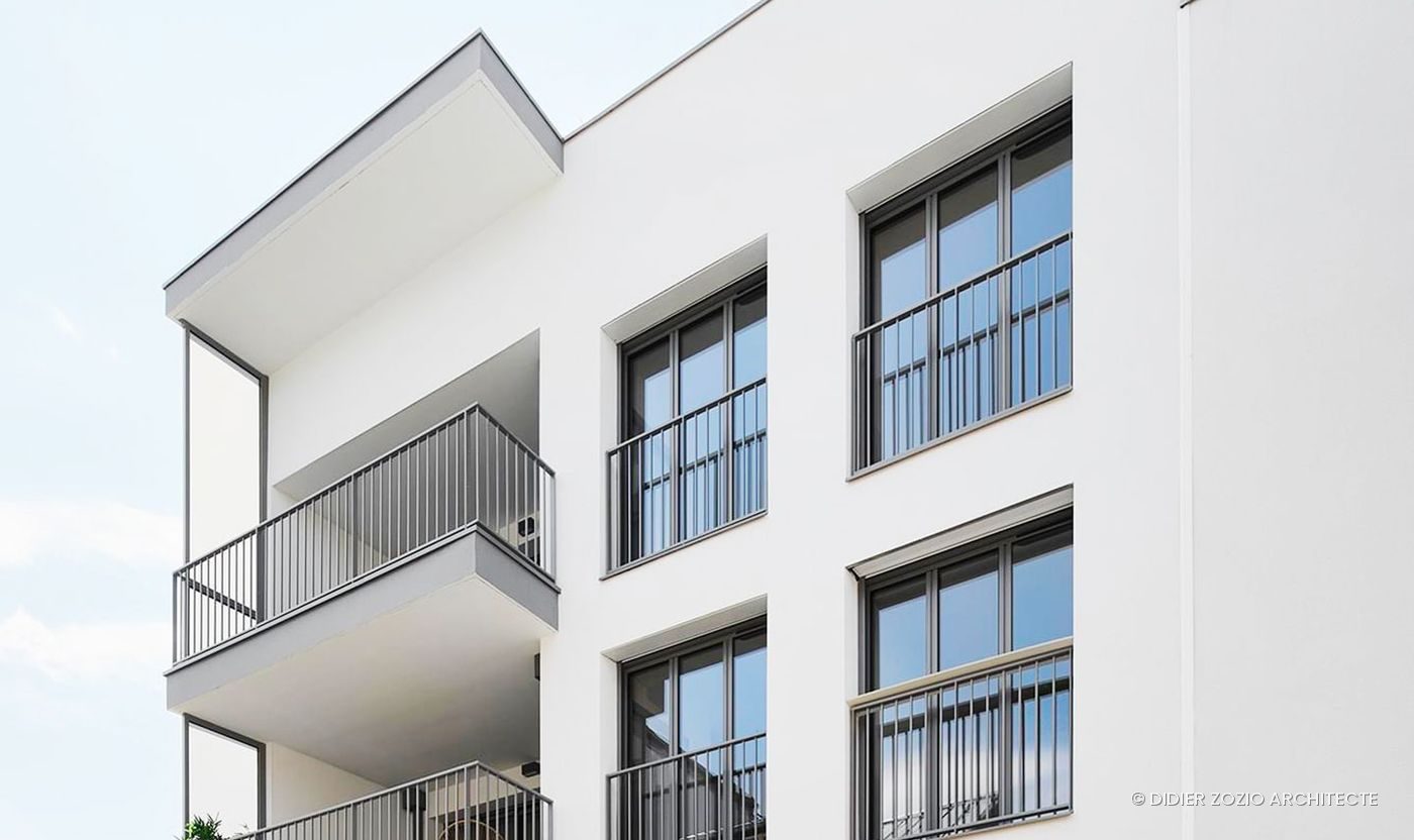 Préférence Passerelle - détail balcons et baies