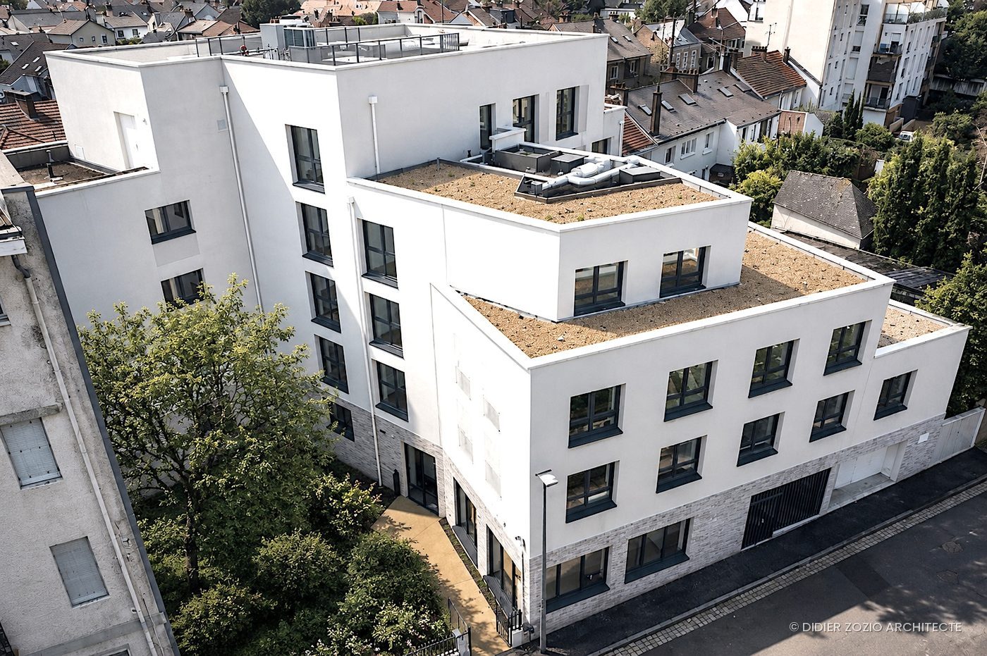 Student - vue aérienne